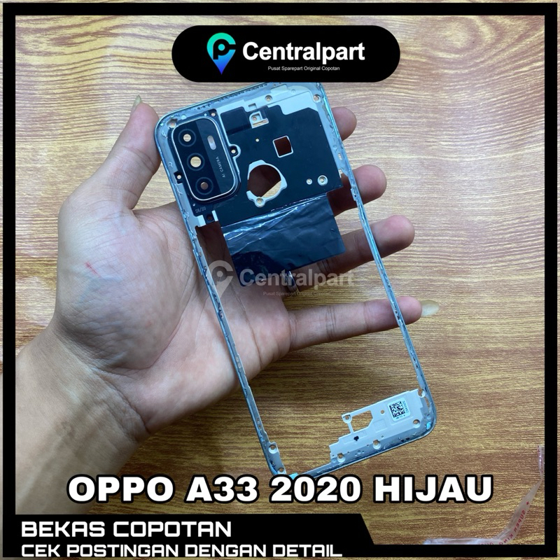 MINUSAN BAZZEL TENGAH OPPO A33 2020/ A53 2020 ORIGINAL COPOTAN