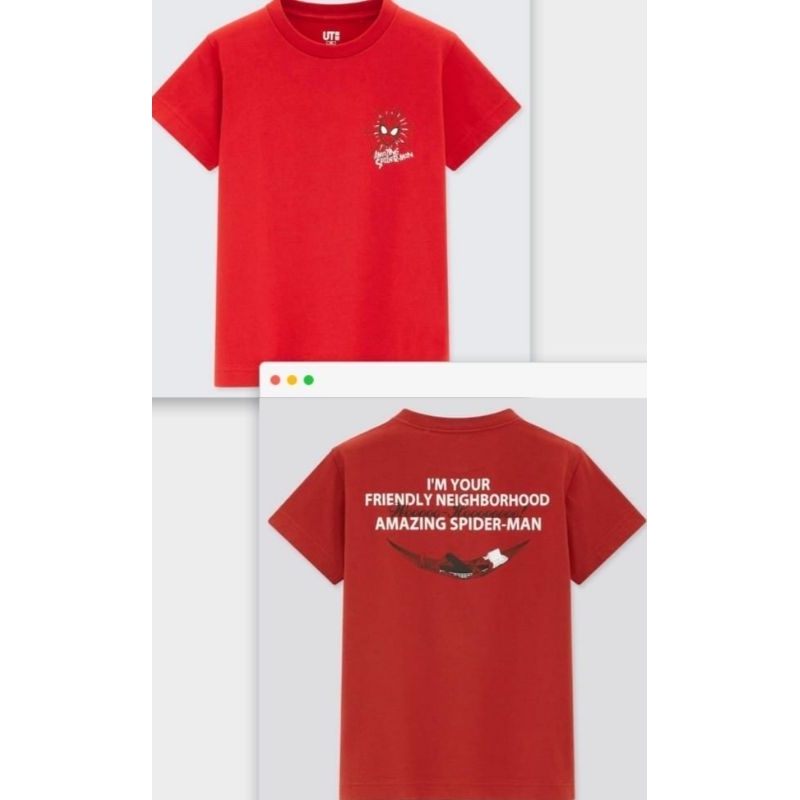 Kaos Anak Laki-Laki Baju Atasan Anak Laki-Laki Karakter Uniqlo