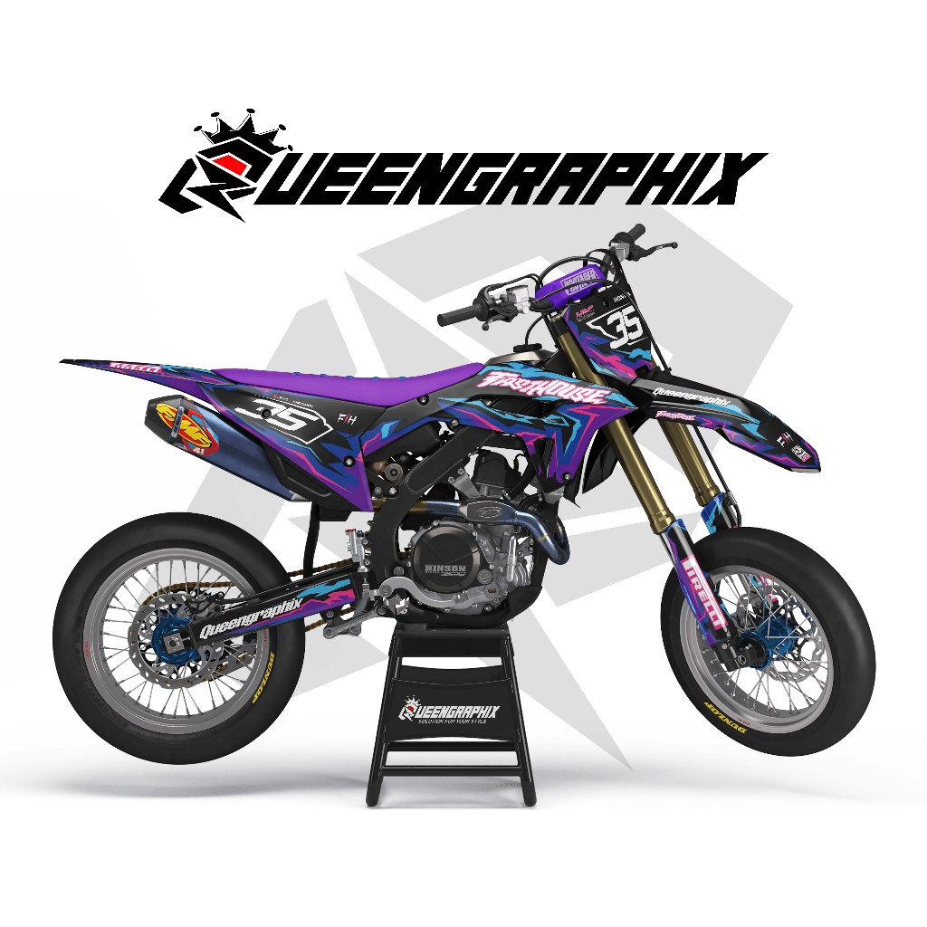 Decal crf 450 2021 fullbody crf 450 r / 250 hrv free custome design 002