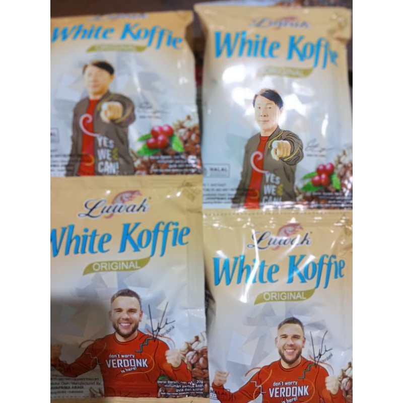 

Luwak white kopi original 1 renteng isi 10