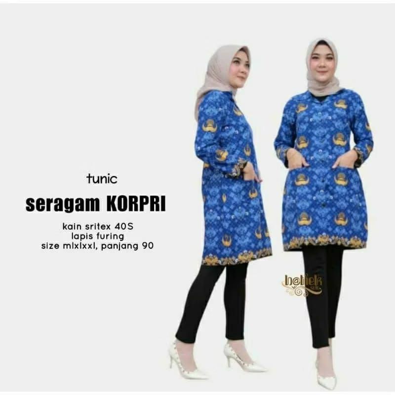 tunik korpri wanita