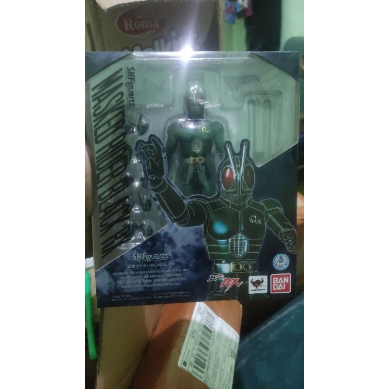 SHF Kamen rider BLACK RX new RENEWAL BANDAI