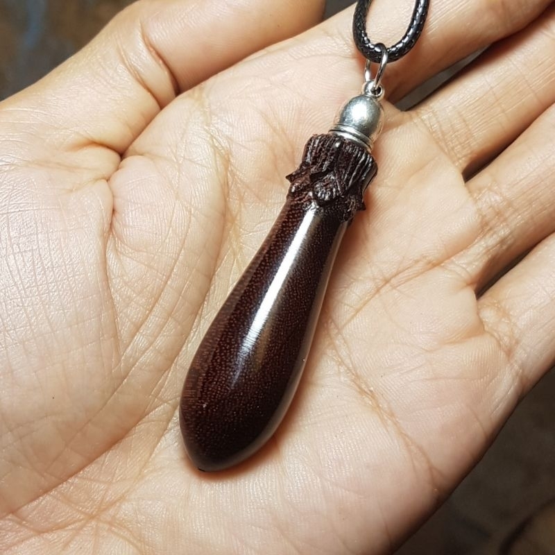 Ageman Bandul Liontin Kalung Kayu Galih Asem  Mati Ngurak  | Galih Asem Gandul