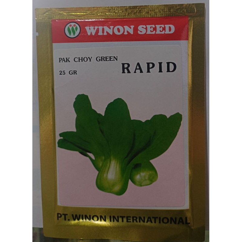 

Pak Choy Green Rapid 25gr