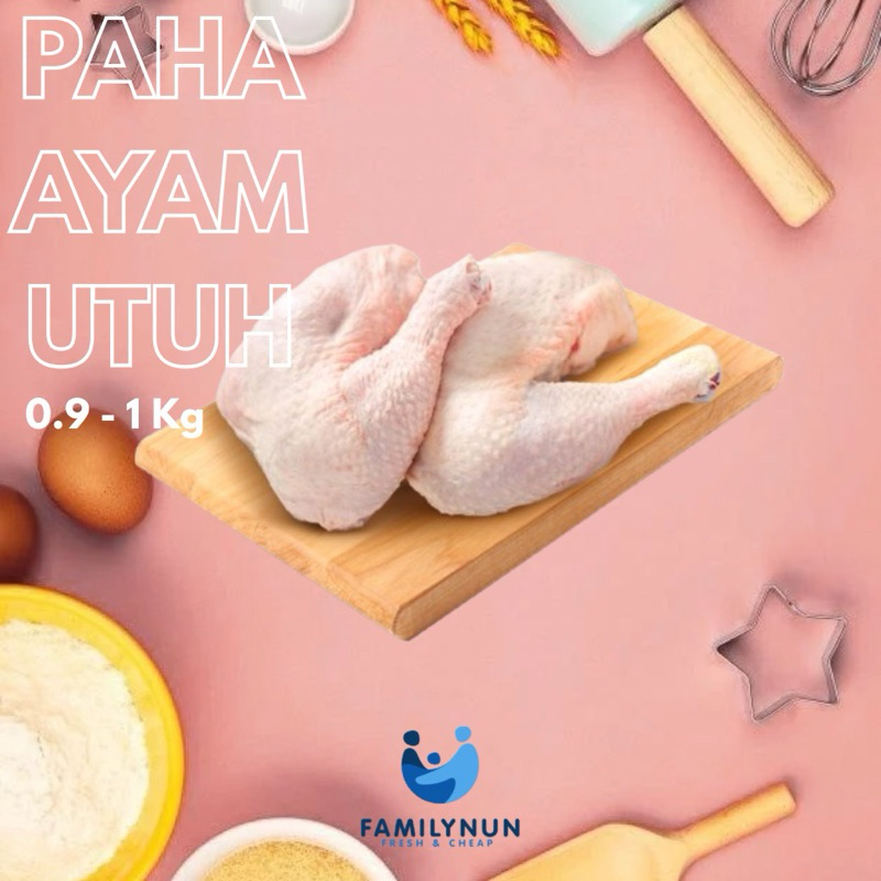 

Paha ayam utuh Fresh / Frozen berat 400-500gr