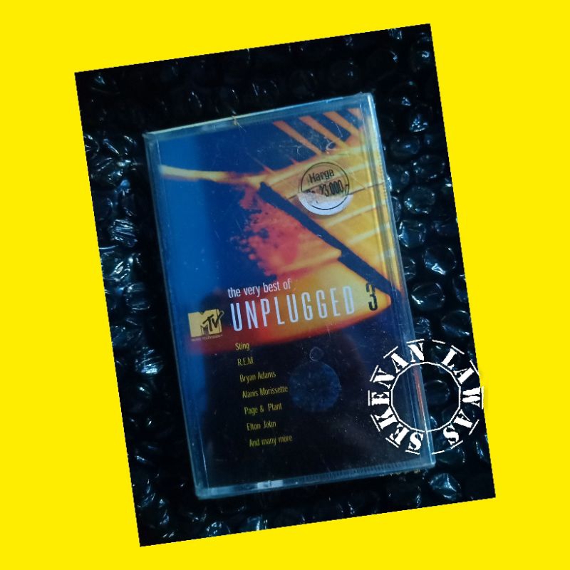 Kaset MTV Unplugged 3 / Alice In Chains, The Cure, Kiss, REM etc (SEGEL)
