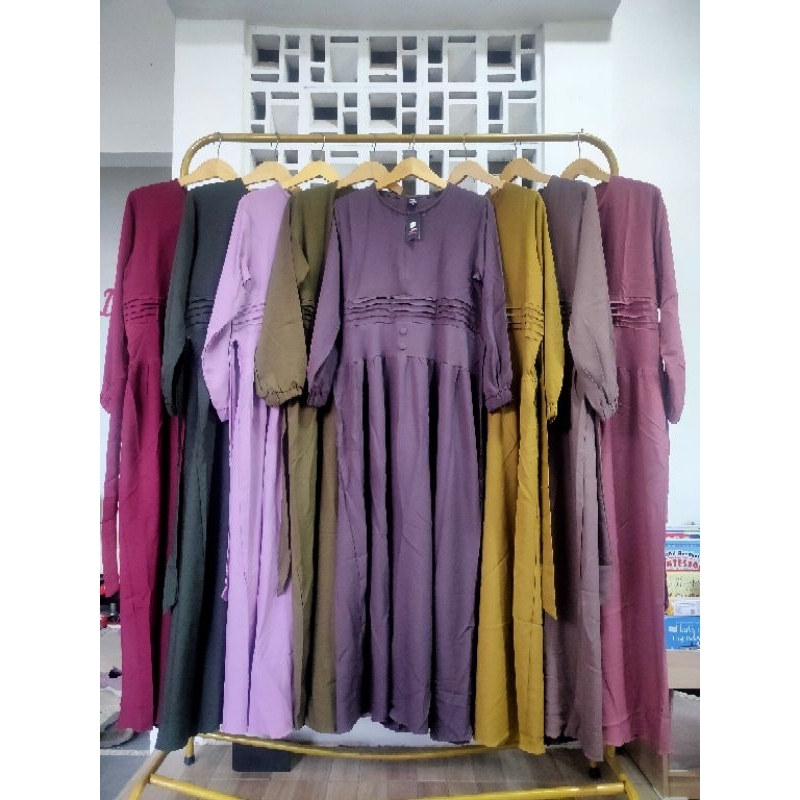 ARSY GAMIS BAJU MUSLIM AKU KARISSA SIMPLE REMAJA POLOS