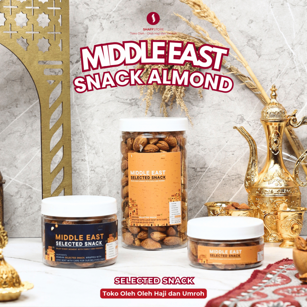 

Almond Roasted Kacang Almond Cangkang Rasa Susu