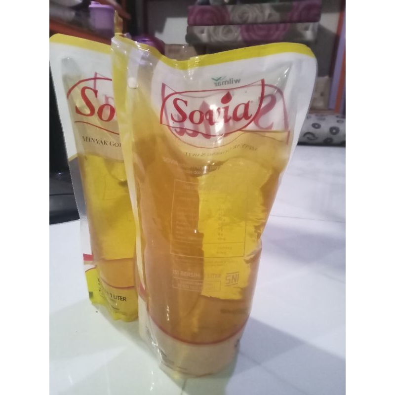 

Minyak goreng Sovia 1liter