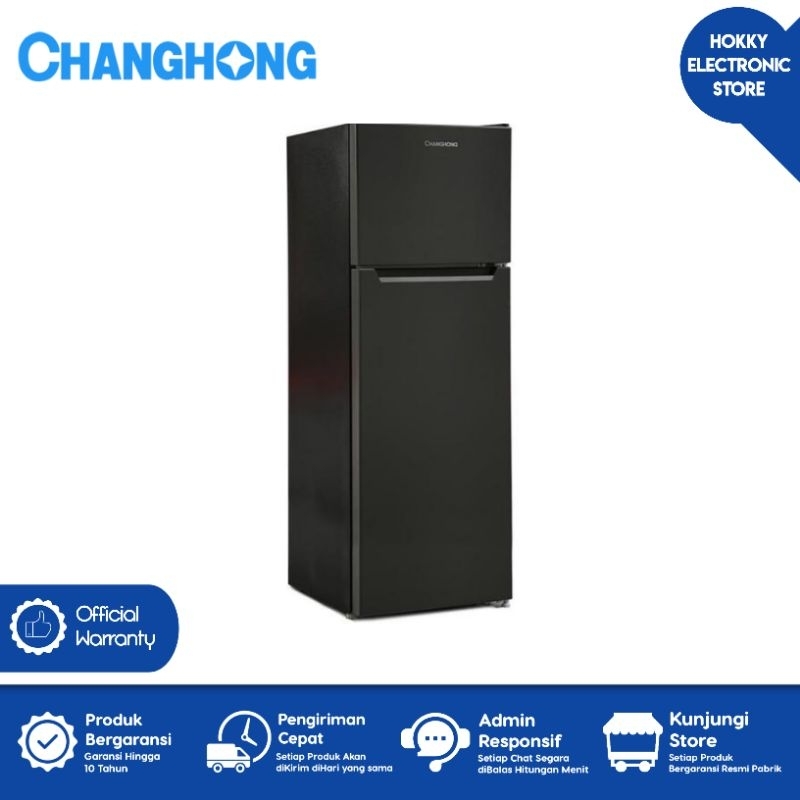 KULKAS CHANGHONG 2 PINTU CRF 208 LOW WATT MICRO FROST
