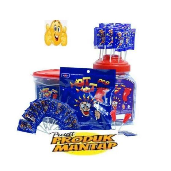 Permen Kaki Hot Hot Pop toples / Permen Jadul hot hop pop kaki