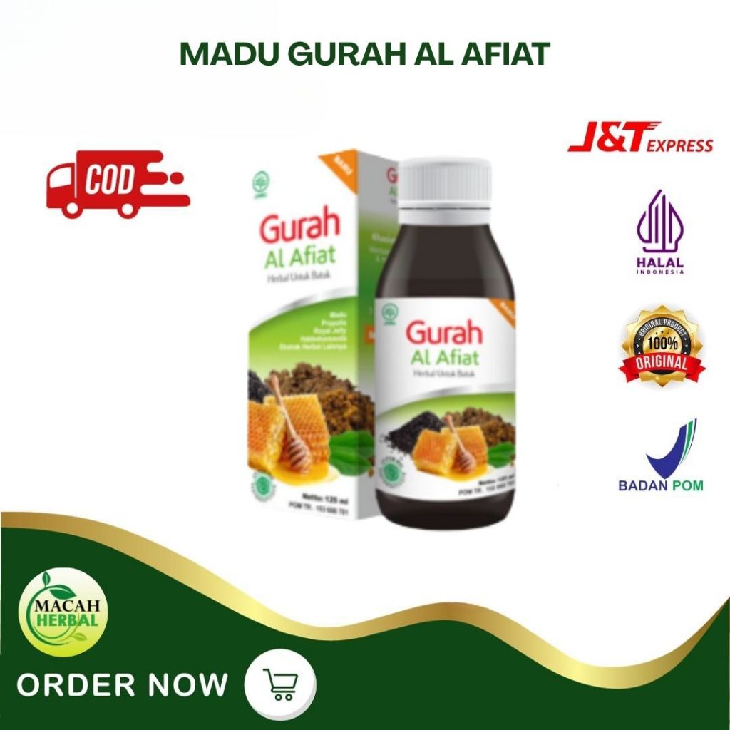 Madu Gurah AL Afiat 60ML/Gurah al afiat/madu gurah