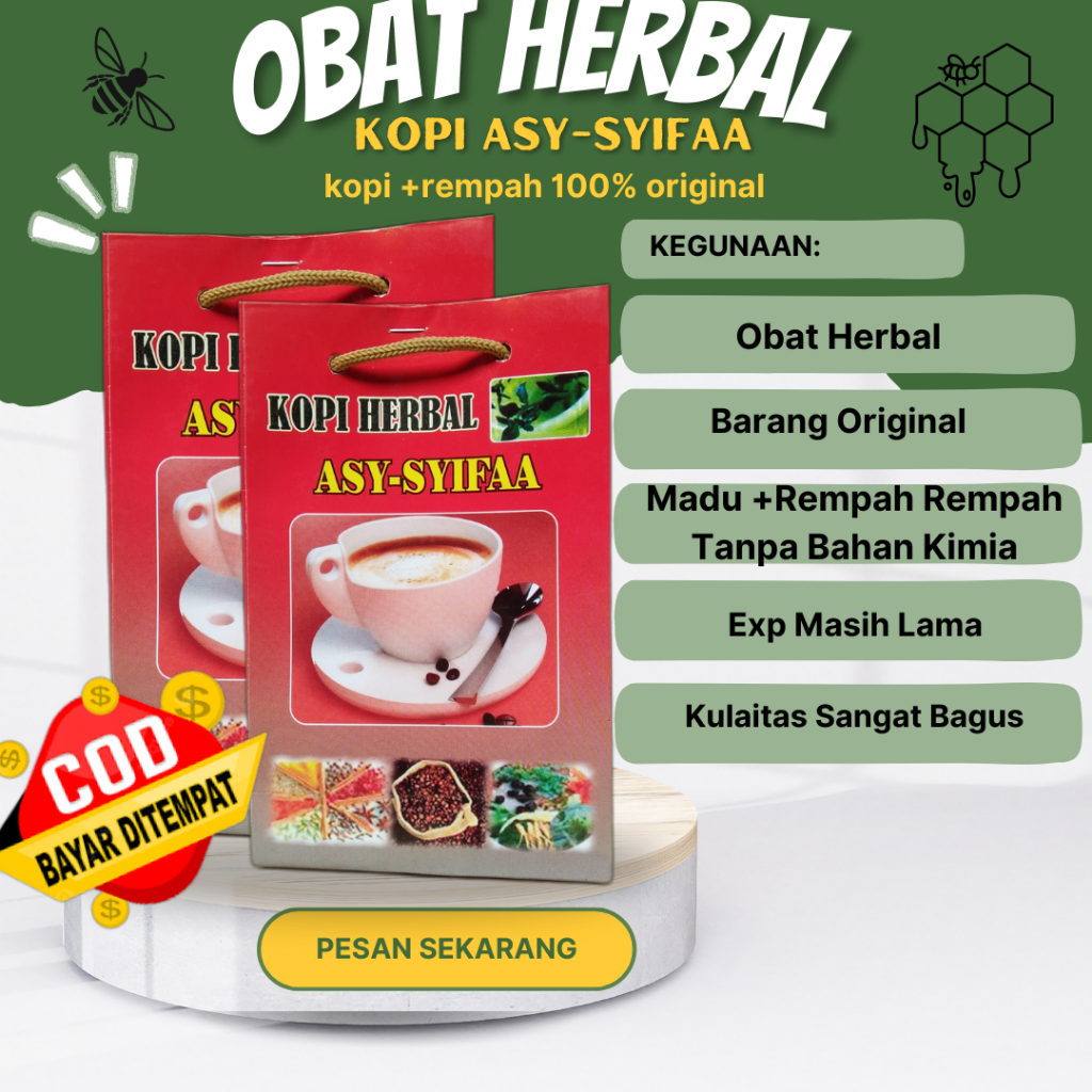 

Kopi Asy Syifa Kopi Herbal Kopi Sultan Sultan-Co Promil Termurah Kopi Bapak Stamina