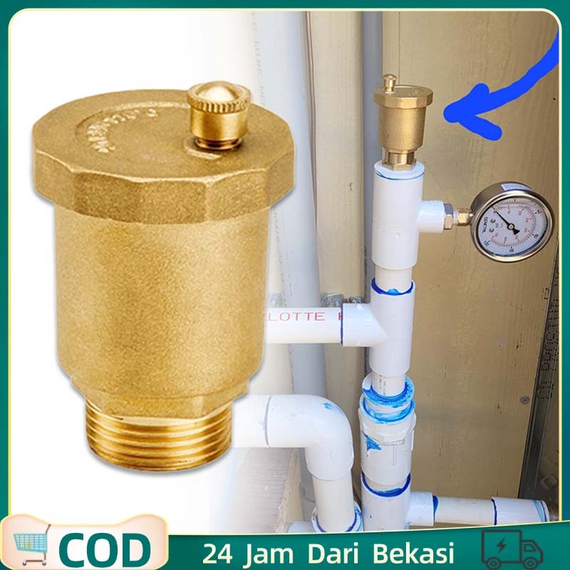 Vent Valve Vent Valve 1 Inch Wipro Air Vent Valve Kuningan Air Release Valve 1/2