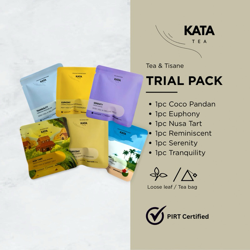

Tea Blend - Trial Pack | All variants | Tisane | Hampers | Starter Pack | Artisan Tea | Tea Sachet | Discovery package