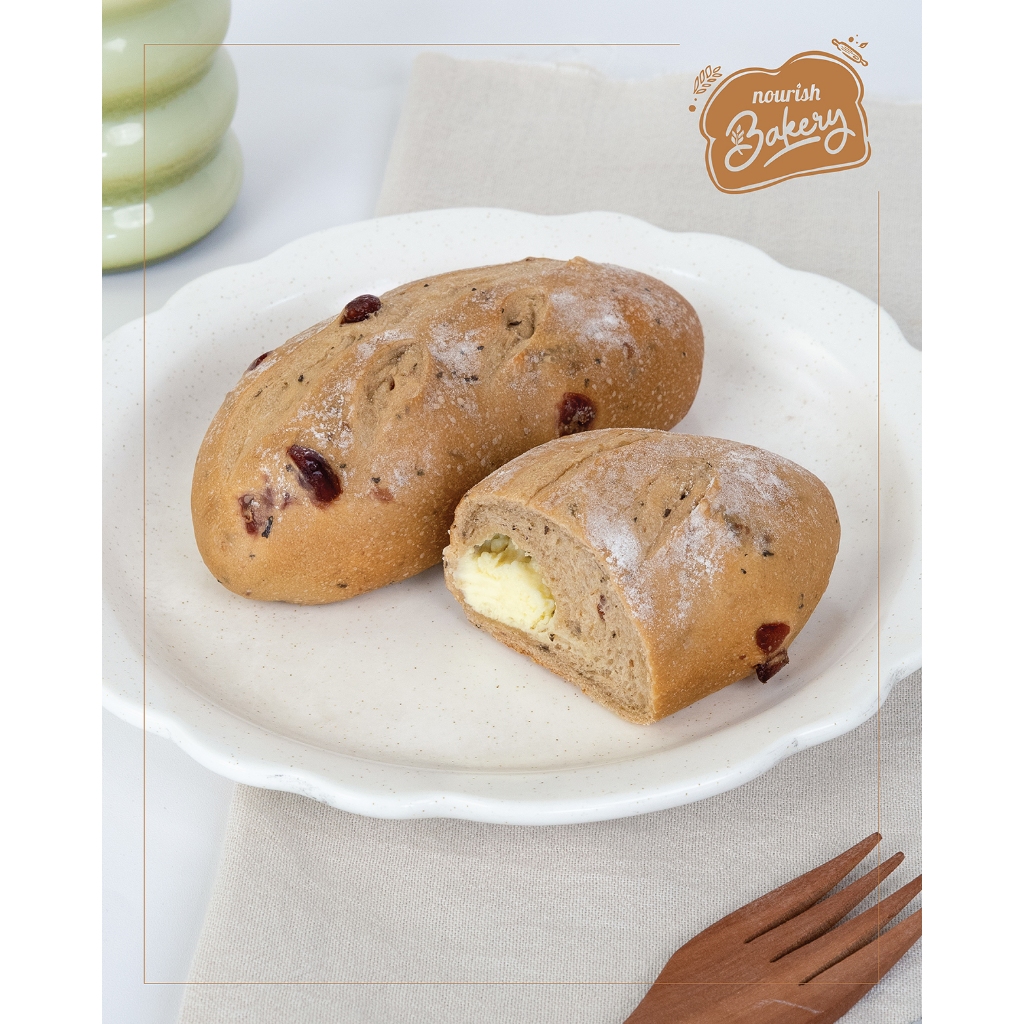 

Earl Grey Cream Cheese - 100% Sourdough Soft Bread dengan Grass Fed Cream Cheese