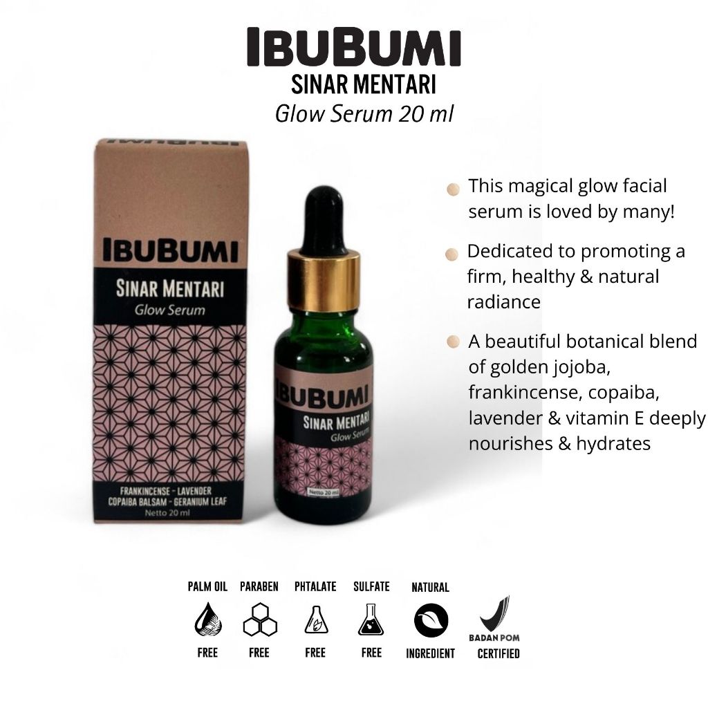 IbuBumi - Sinar Mentari Glow Serum