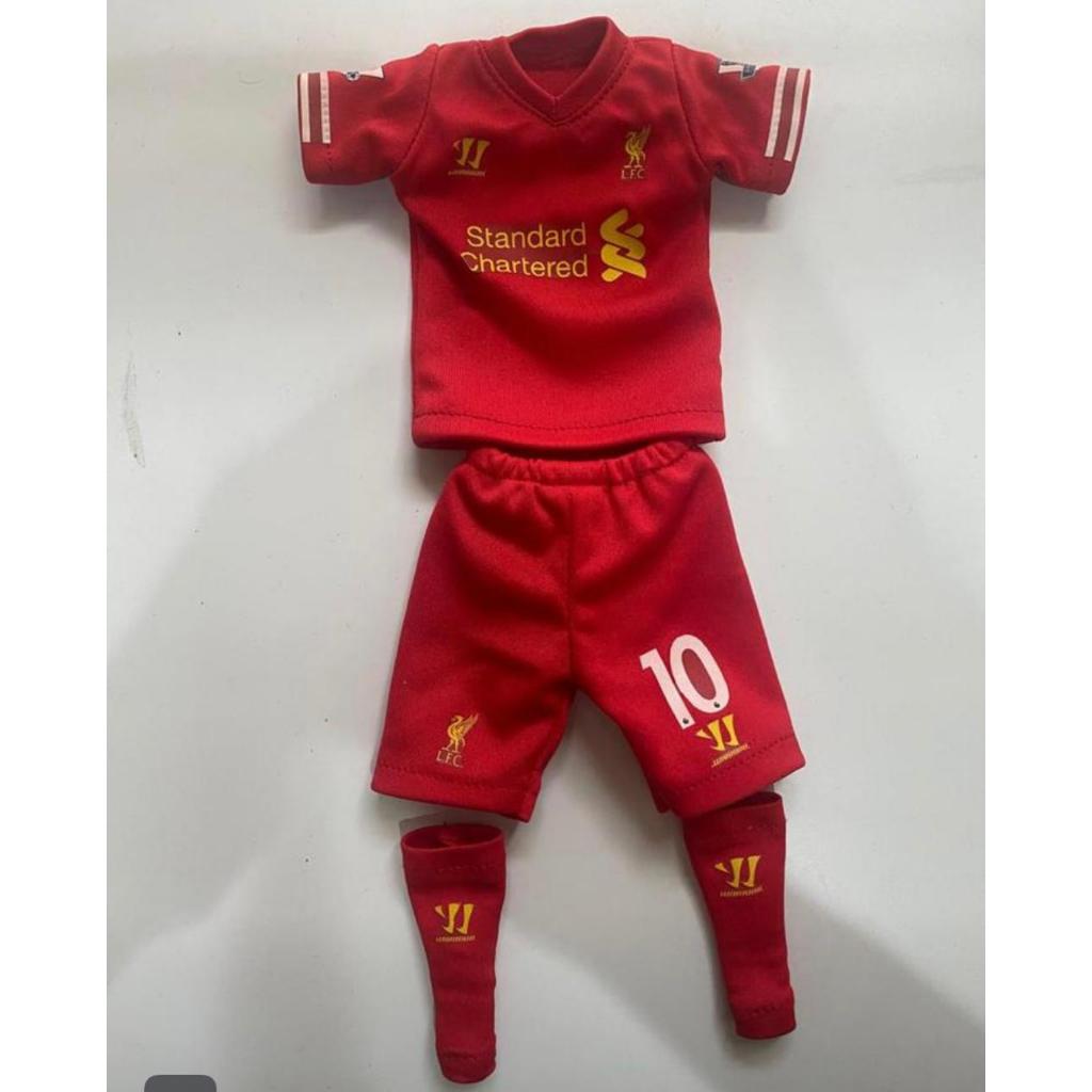 LIVERPOOL JERSEY HOME 2013/2014 FOR 1/6 FIGURE SKALA HOT HOTS