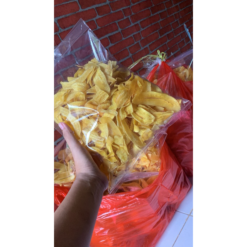 

Keripik Pisang Gurih Asin Renyah