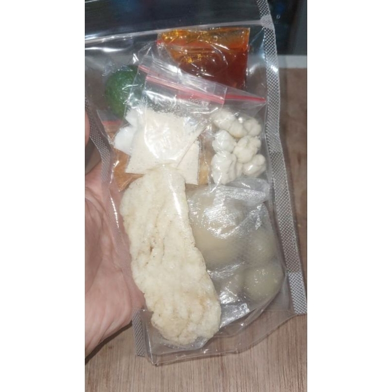 

Baso Aci Isi Ayam suir & Tetelan