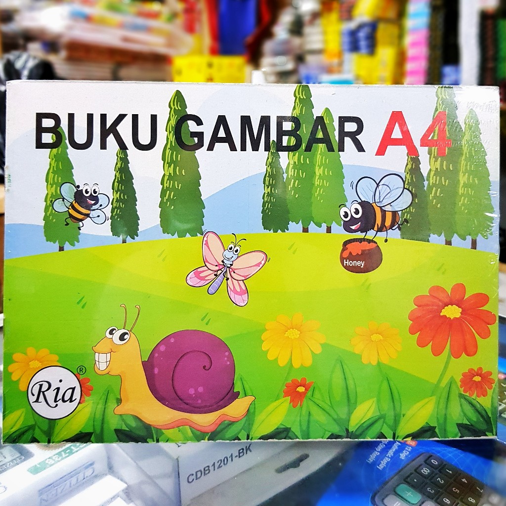 

Drawing Book / Buku Gambar A4 Ria (isi 10)