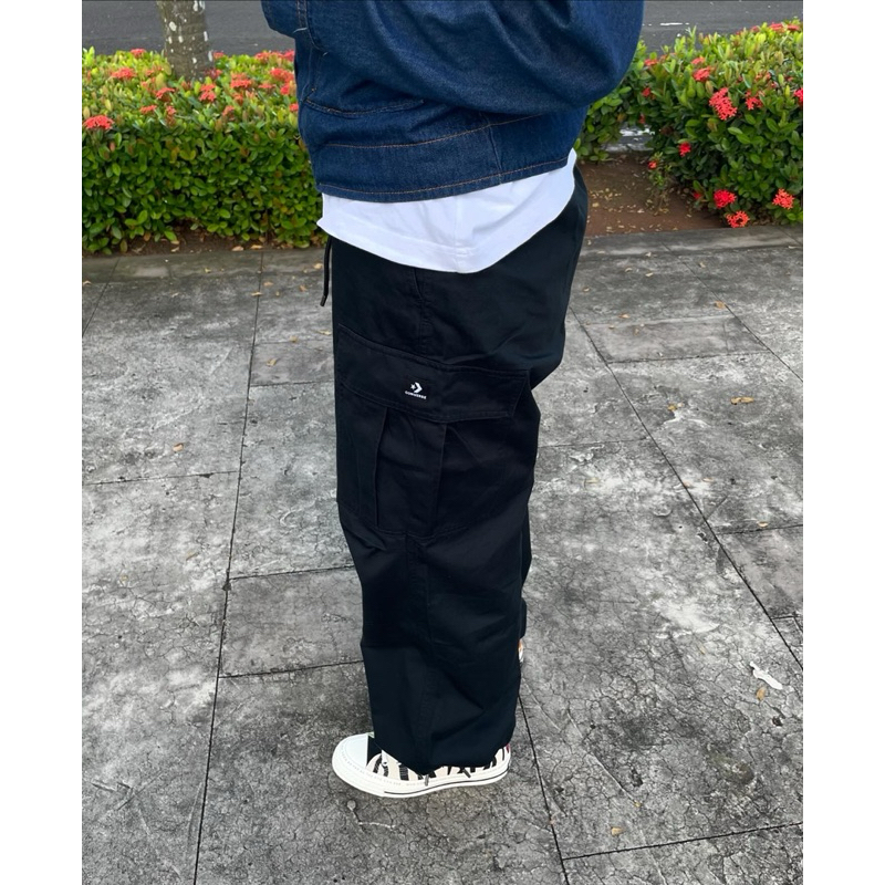 Converse Cargo Pocket Pants ‘Black CONS