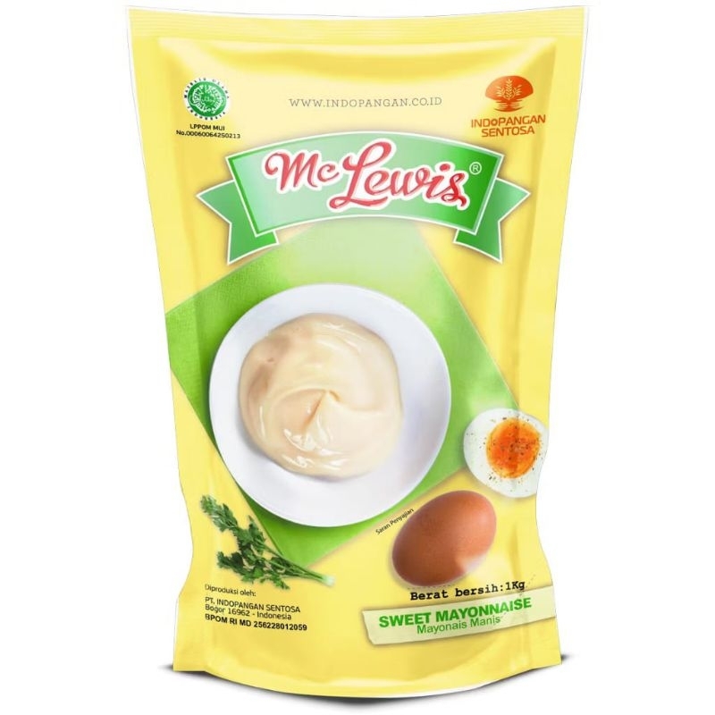 

Mayonaise Sweet Mclewis 1kg