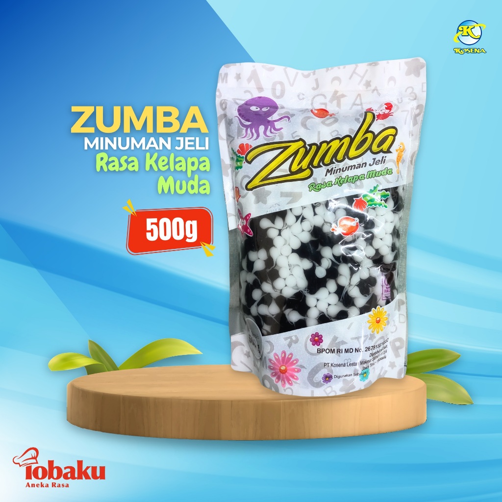 

ZUMBA Minuman Jeli Rasa Kelapa Muda 500g