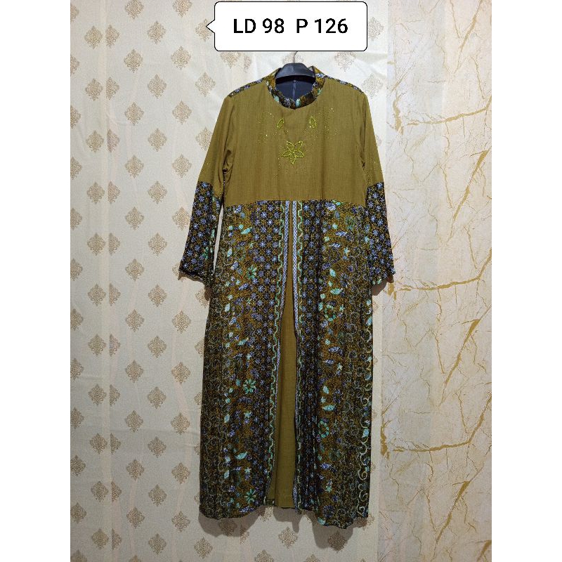 Gamis Batik Cantik Serba 35 Ribu