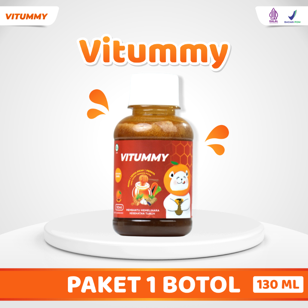 Vitummy -  Madu Paket 1 Botol 130ml
