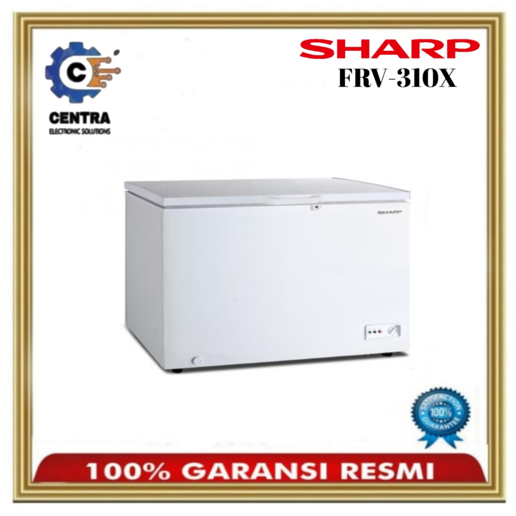 Chest Freezer Sharp 302 Liter FRV-310X White Freezer Box