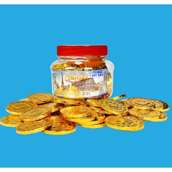 

Choco Gold Pusan - Coklat Koin - Coklat Emas Koin