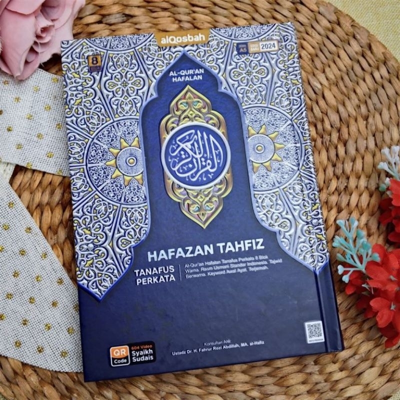 Al-Quran Hafalan Hafazan Tahfiz Tanafus Perkata Tajwid 8 Blok Warna Ukuran A5 AQ0001
