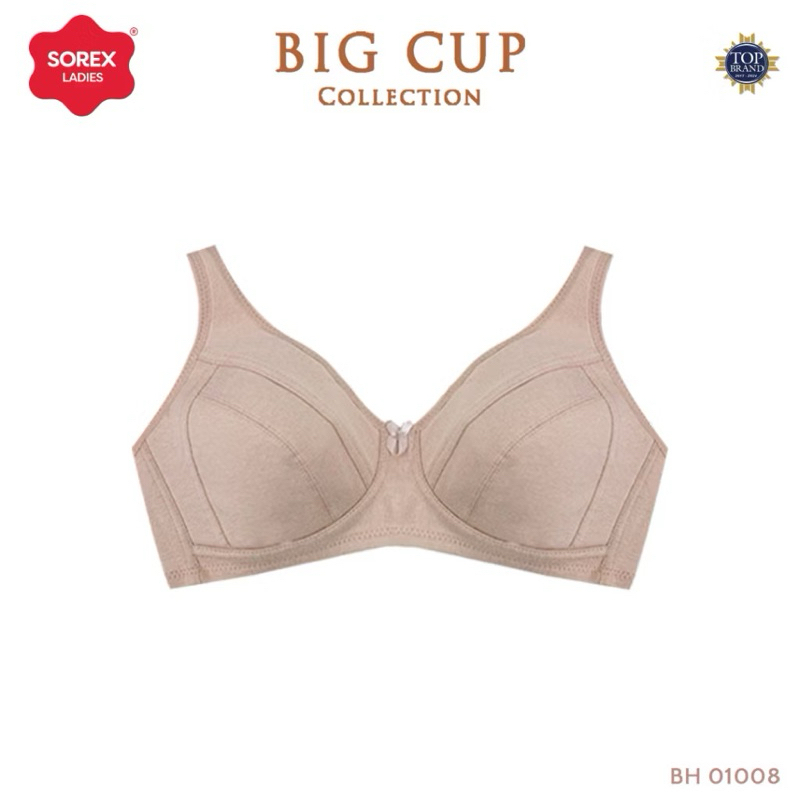 Bra Sorex Tanpa Kawat | Bra Sorex Kait 3 Cup C | Bra Sorex art 01008