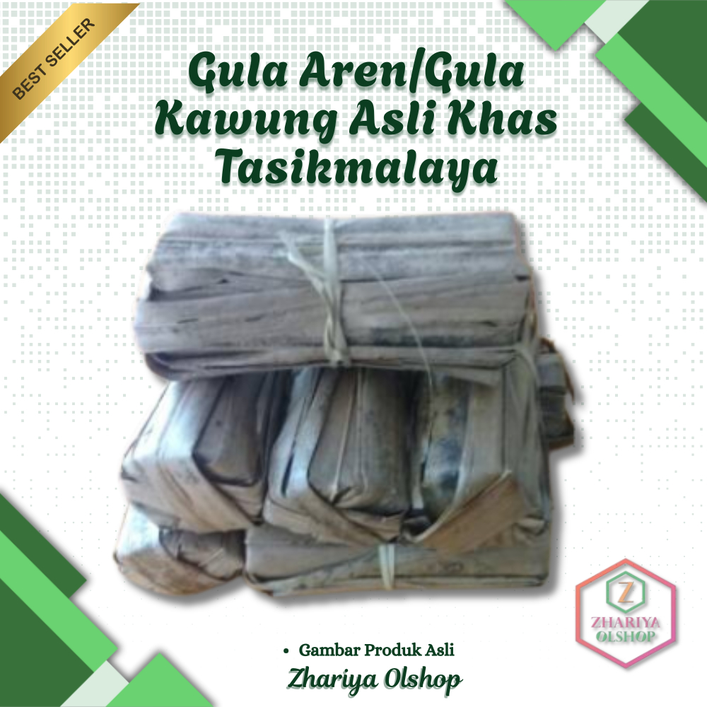 

GULA AREN / GULA KAWUNG ASLI KHAS BOJONGGAMBIR TASIKMALAYA SATU BONJOR BERAT 1,2 Kg ISI 10 BUTIR