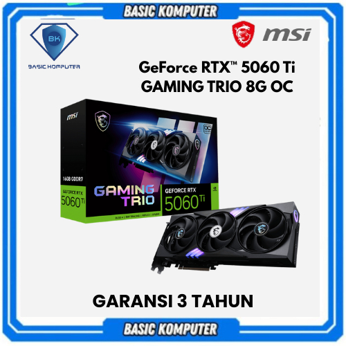 MSI RTX 5060 Ti GAMING TRIO 8G OC VGA / RTX 5060Ti