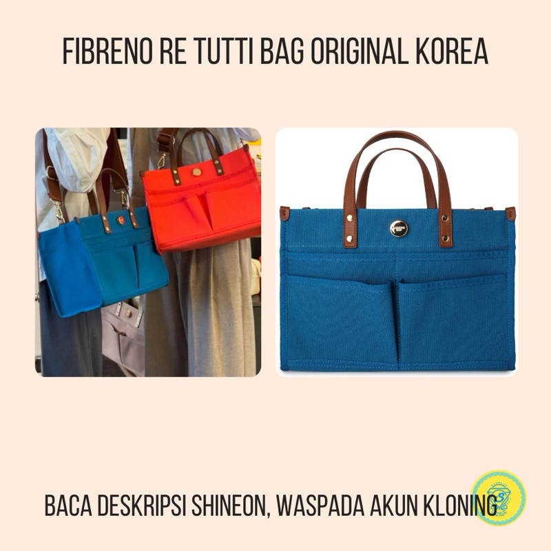 BACA DESKRIPSI FIBRENO RE TUTTI BAG ORIGINAL