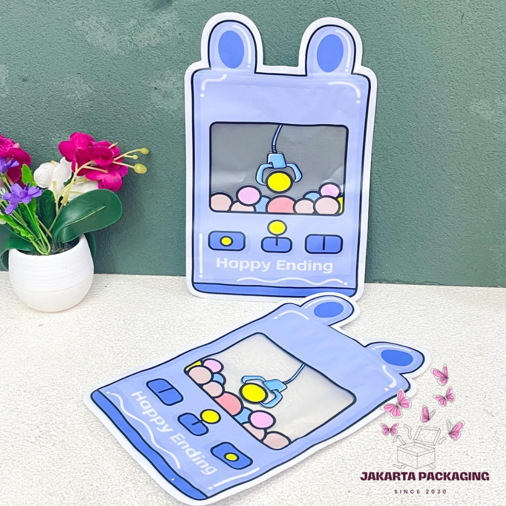 

Zipper Pouch Lucu Bentuk Mesin Capit UK 20 x 13cm – Cocok untuk Hadiah Jakartapackaging KP-1869