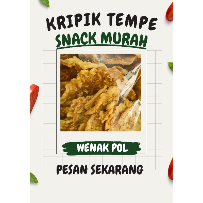 

Kripik tempe