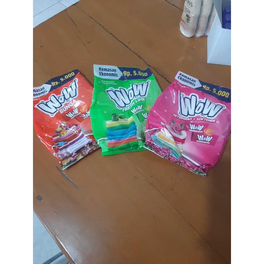 Wow Detergent Bubuk Murah 240 gr