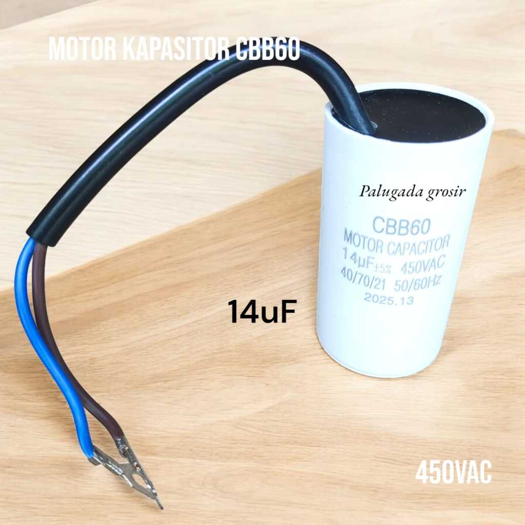 Motor Kapasitor CBB60 14uF 450VAC