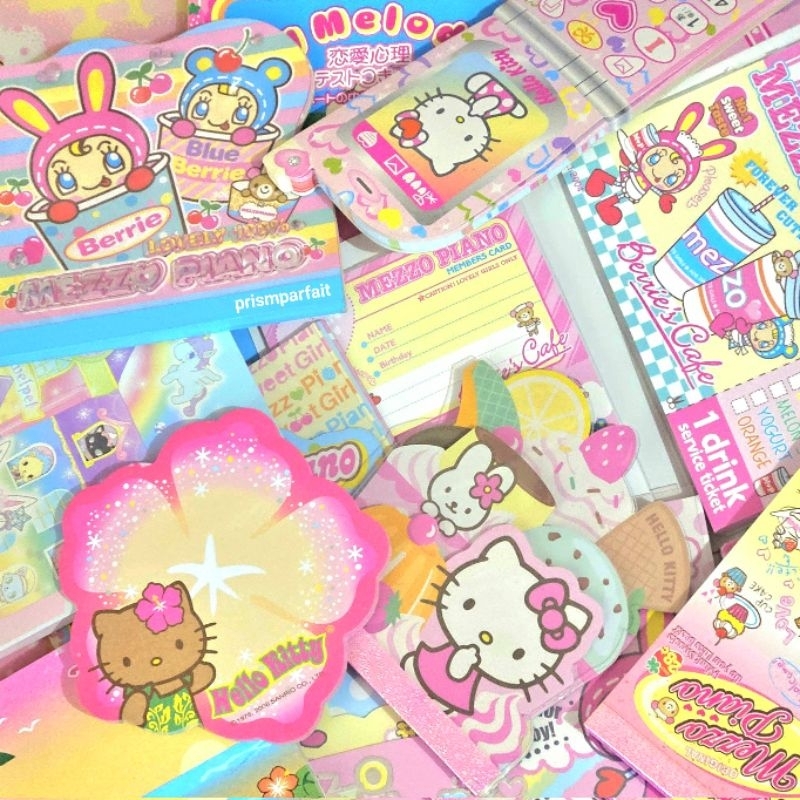 

Heisei Retro Kawaii Memo Packs by Prismparfait