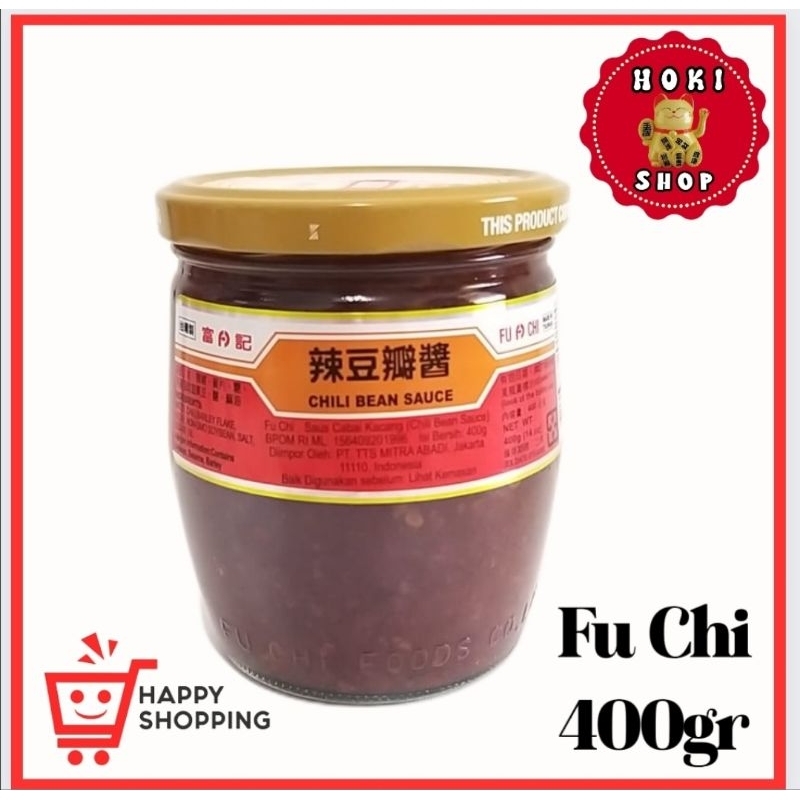 

Fu Chi Bean Sauce 400gr / Fuchi Bean / Fu Chi Chili Bean Sauce / Doubanjiang Tobanjan / Saus Kacang Kedelai