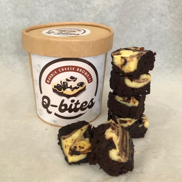 

Marble Cheese Brownies – Brownies Cokelat Keju Marmer Lembut Qila Cake