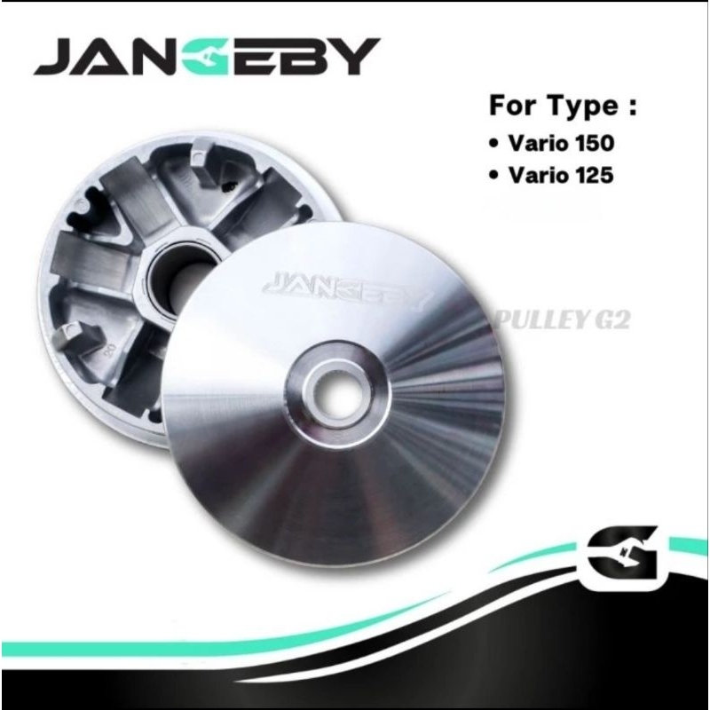 PULLEY CUSTOM JANGEBY G2 VARIO 125 LED NEW/VARIO 125 LED/VARIO 150 NEW LED K36 ORIGINAL