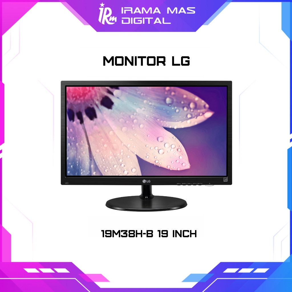 LG 19M38H-B Monitor LED 18.5 Inci HDMI VGA