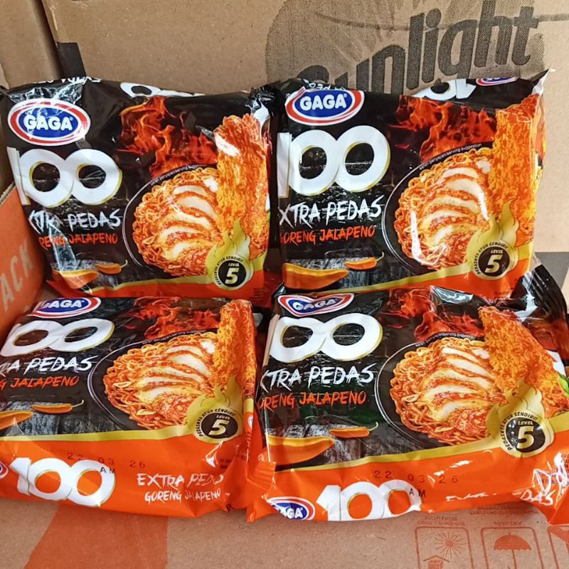 

mie Gaga 100 goreng jalapeno x4pcs