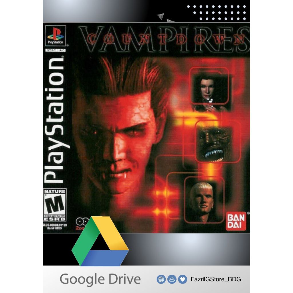 Countdown Vampires-playstation 1