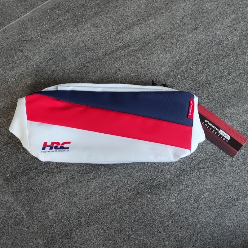 tas waistbag honda HRC racing syntetic leather original BNWT baru