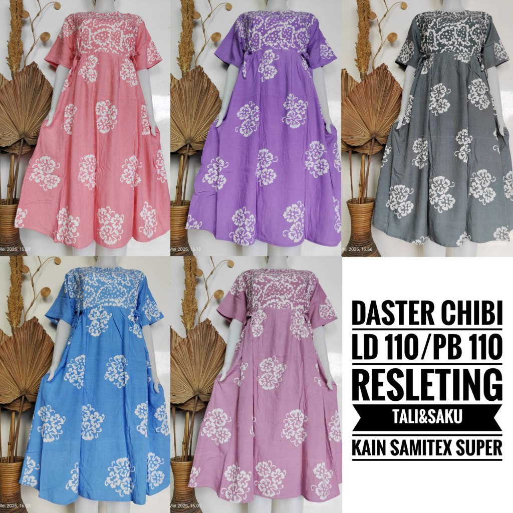 Daster Chibi BEST SELLER !! #Bumil #Busui #BatikModern #Terbaru #Viral #Adem #Jumbo #Bajutidur #Baju